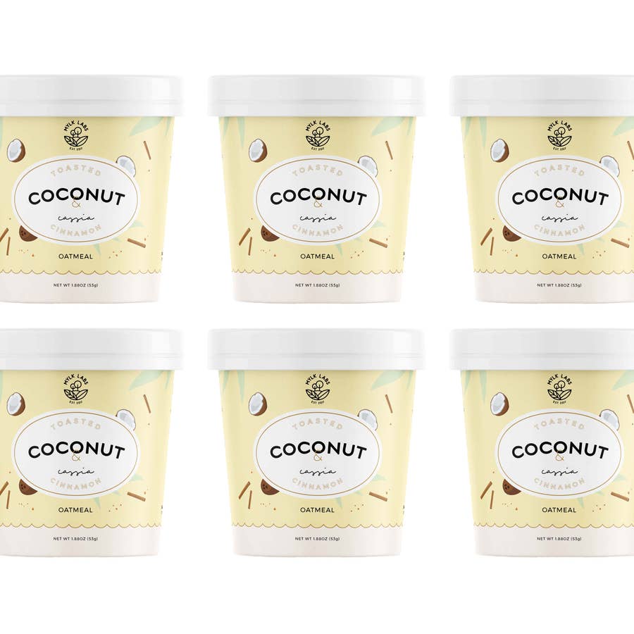 Toasted Coconut and Cassia Cinnamon #oatmeal