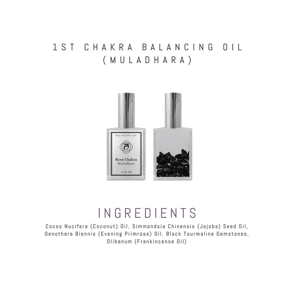 1st Chakra Oil - Root (Muladhara) Roll On Aromatherapy
