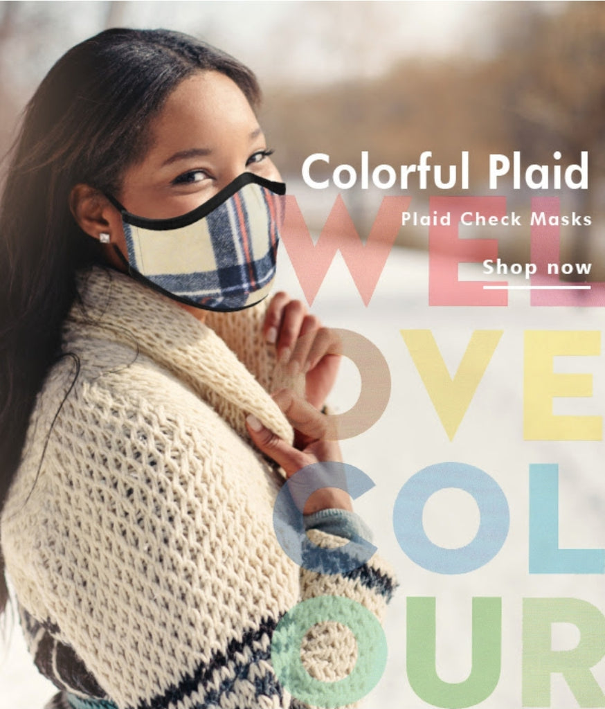 PretTAY Princeton Plaid Face Maskssss