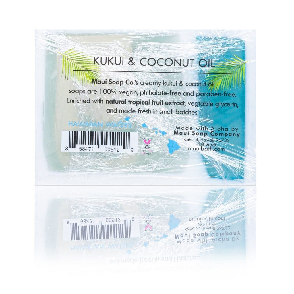 Hawaiian Soap – Hawaiian Waters with Kukui & Coconut Oil – Maui Soap Co.