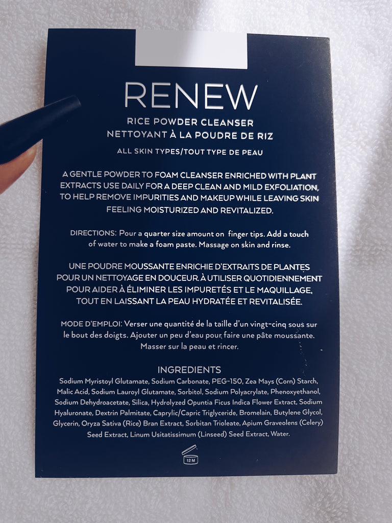 RTW Expensive BAP RICE POWDER CLEANSER