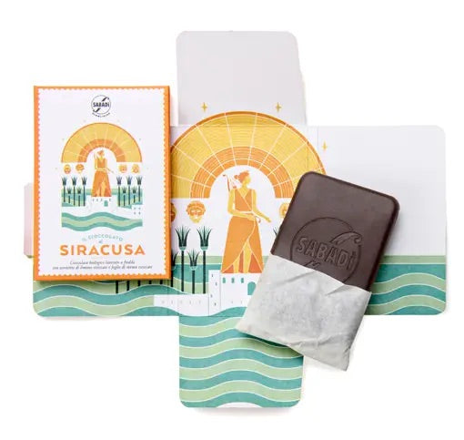 Organic Cioccolato di Siracusa with Lemon and Mint by Sabadì