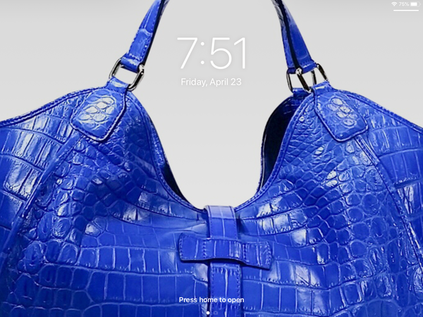 South Padre Moon Blue Bauble Beach #TAYbag
