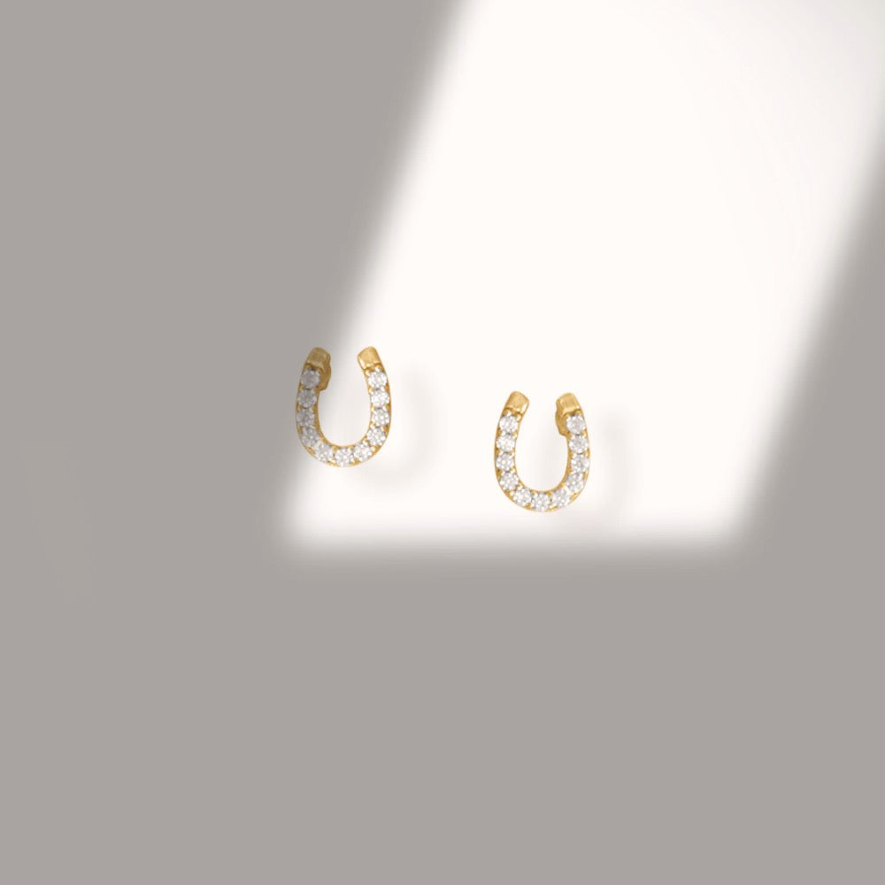 Saratoga Springs Horse Shoe Studs
