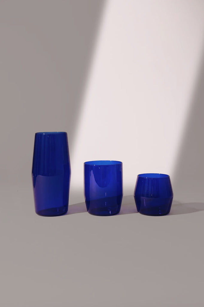 12 oz Century Cobalt Glass Set