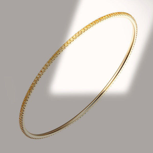 TAY 18kt gold unconditional love bangles
