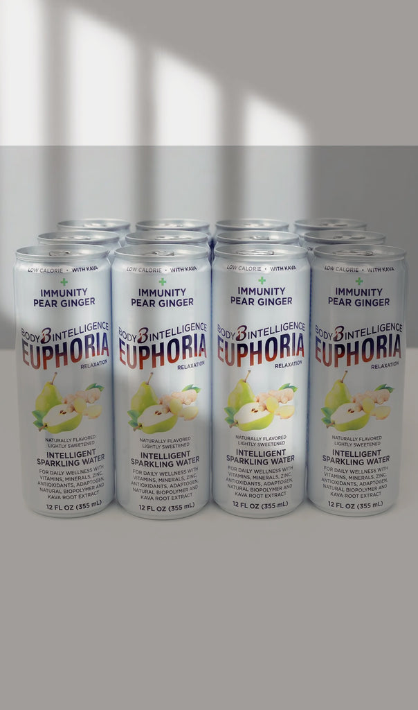 Euphoria Intelligent Sparkling Water - Pear Ginger