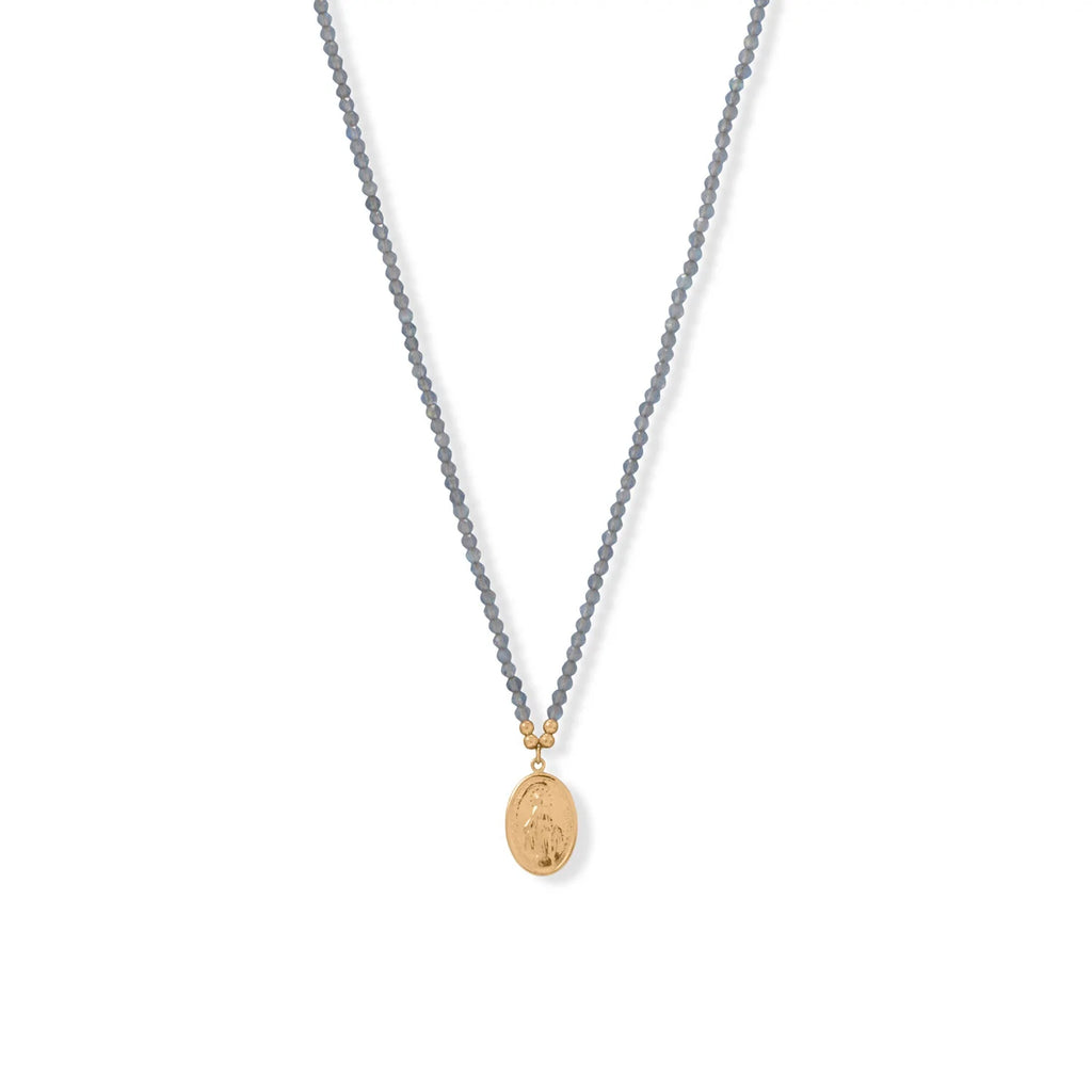 Full Of Grace Labradorite Necklace