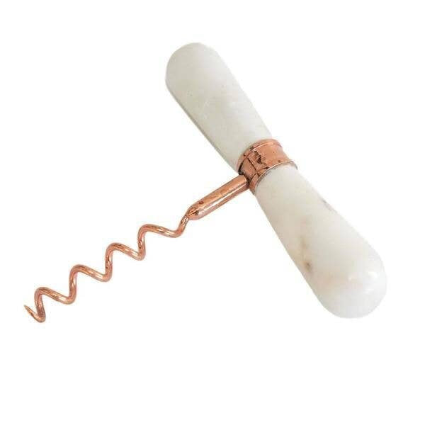 Marble & Copper Corkscrew