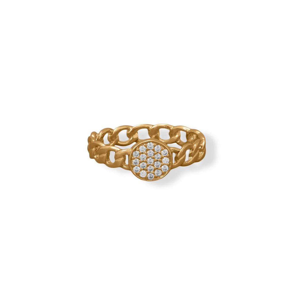 Manhattan Curb Link Ring