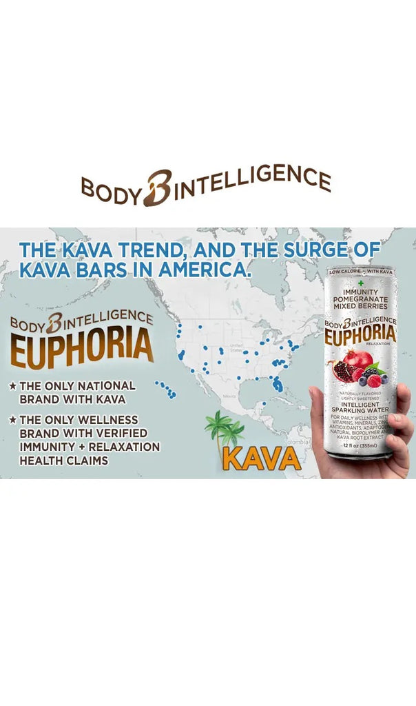 Euphoria Intelligent Sparkling Water - Pear Ginger