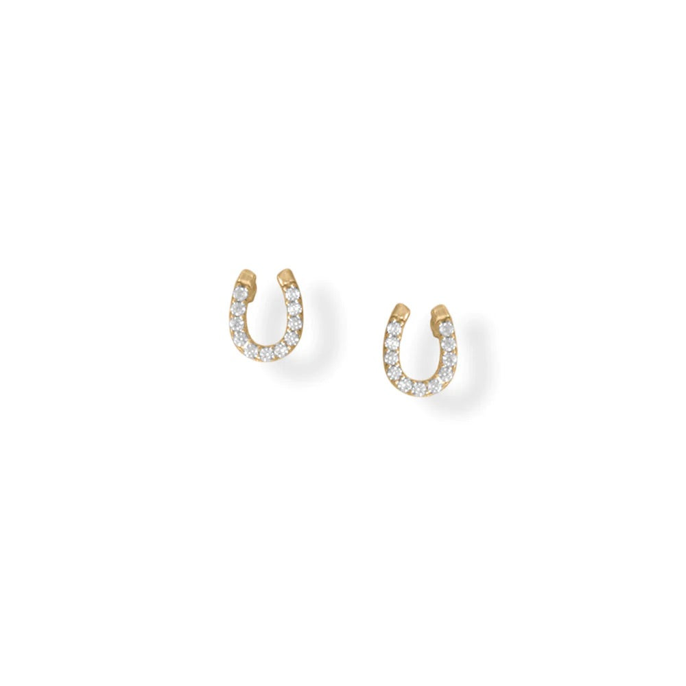 Saratoga Springs Horse Shoe Studs