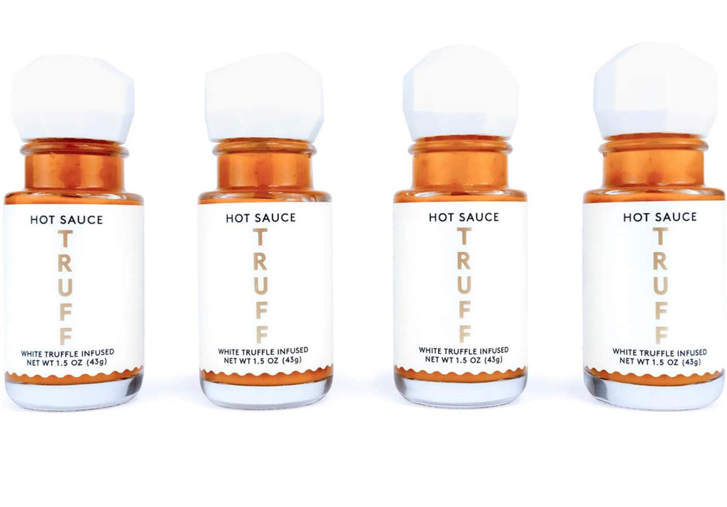 TRUFF White Truffle Hot Sauce 4-Pack Mini Set