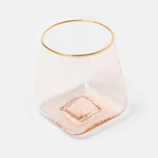 Celine Medium Rose Pink Glassware - Set of 6