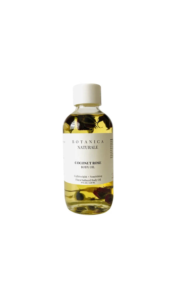 4oz Coconut Rose Body Oil