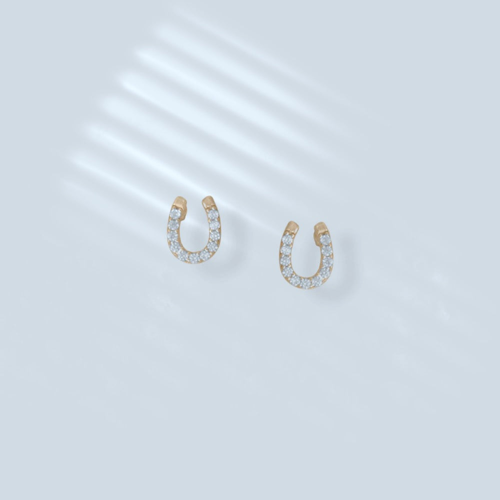 Saratoga Springs Horse Shoe Studs