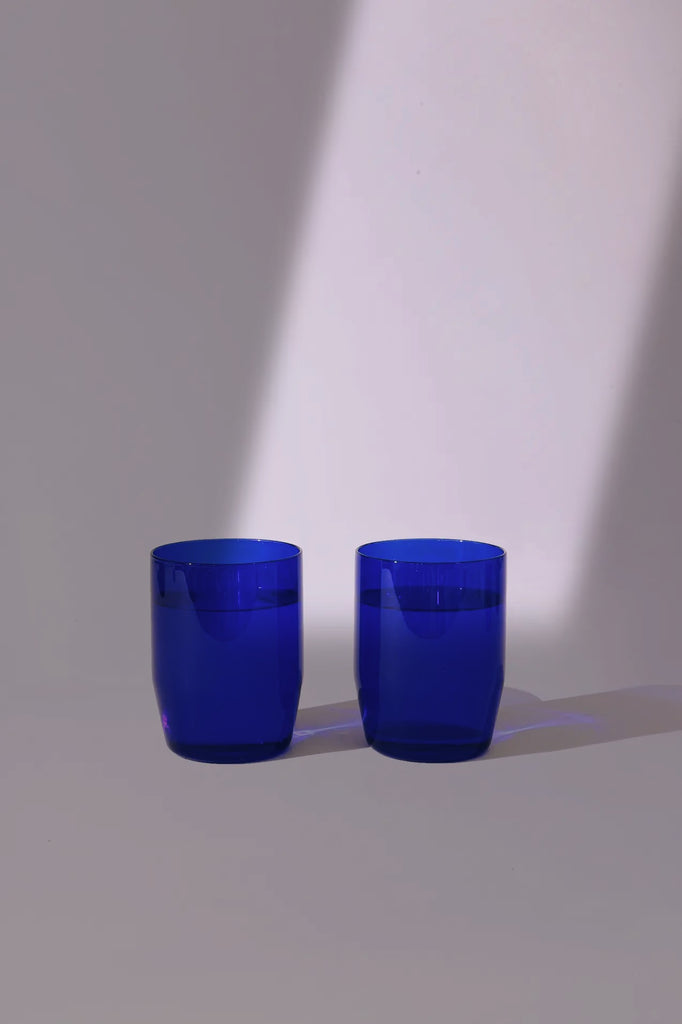 12 oz Century Cobalt Glass Set
