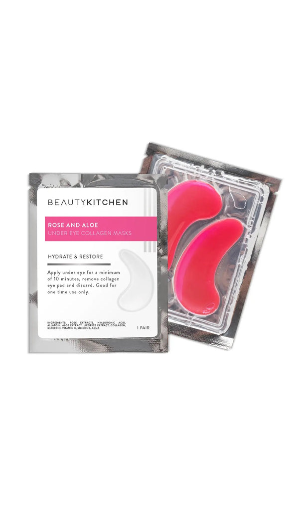 Rose & Aloe Collagen Under Eye Gel Mask