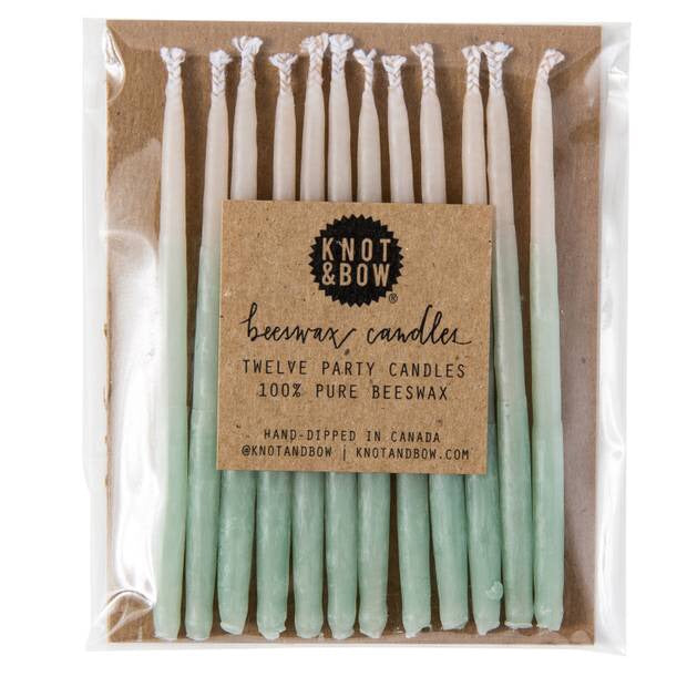 Ombre Beeswax Party Candles