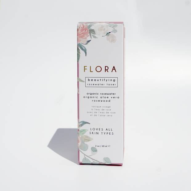 Organic Rosewater Toner - 60ml  Alcohol-free Witch Hazel