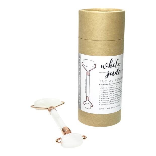 White Jade Facial Roller | Facial Beauty Tool