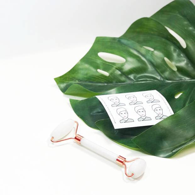 White Jade Facial Roller | Facial Beauty Tool