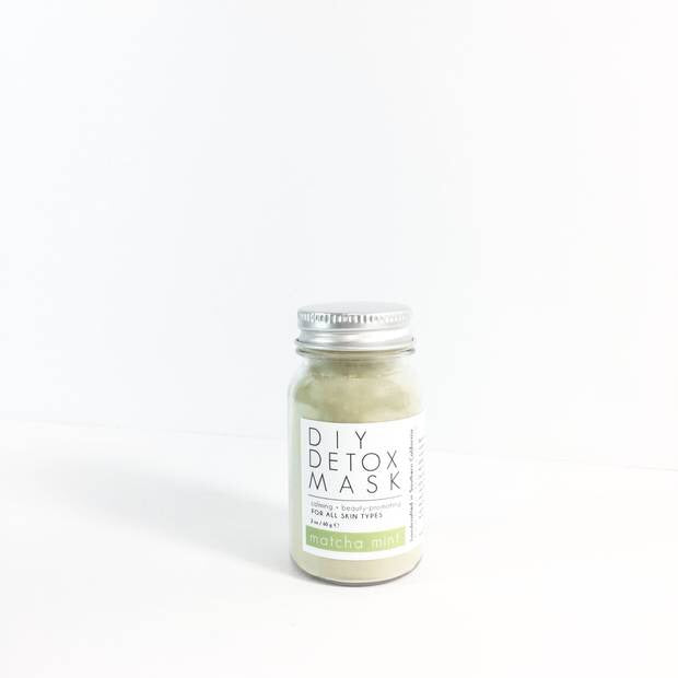Matcha Green Tea Detox Face Mask | Natural DIY Facial Mud