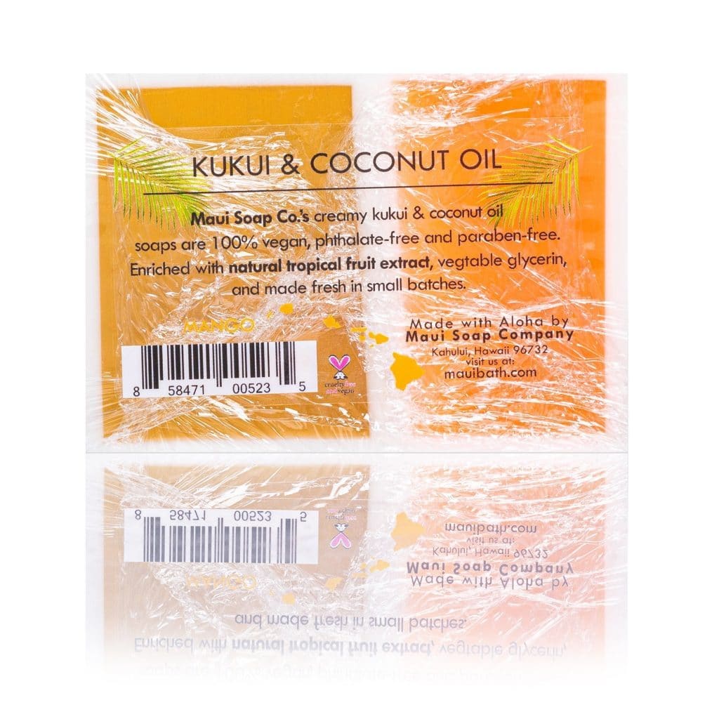 Hawaiian Soap – Mango with Kukui & Coconut Oil – Maui Soap Co.